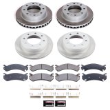 Power Stop 01-03 Chevrolet Silverado 1500 HD Front and Rear Semi-Coated Rotor Kit (1x psbSC2020, 1x psbSC2036) thumbnail 5
