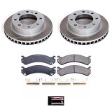 Power Stop 01-03 Chevrolet Silverado 1500 HD Front and Rear Semi-Coated Rotor Kit (1x psbSC2020, 1x psbSC2036) thumbnail 6