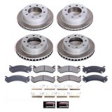 Power Stop 02-06 Chevrolet Avalanche 2500 Front and Rear Semi-Coated Rotor Kit (1x psbSC2020, 1x psbSC2041) thumbnail 5