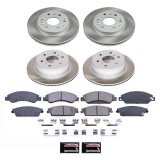 Power Stop 07-08 Cadillac Escalade Front and Rear Semi-Coated Rotor Kit (1x psbSC2067, 1x psbSC2083) thumbnail 5