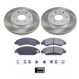 Power Stop 07-08 Cadillac Escalade Front and Rear Semi-Coated Rotor Kit (1x psbSC2067, 1x psbSC2083) thumbnail 6