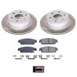 Power Stop 08-14 Cadillac Escalade Front and Rear Semi-Coated Rotor Kit (1x psbSC2069, 1x psbSC2083) thumbnail 7