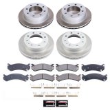 Power Stop 02-04 Chevrolet Avalanche 2500 Front and Rear Semi-Coated Rotor Kit (1x psbSC2041, 1x psbSC2071) thumbnail 5
