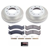 Power Stop 02-04 Chevrolet Avalanche 2500 Front and Rear Semi-Coated Rotor Kit (1x psbSC2041, 1x psbSC2071) thumbnail 6
