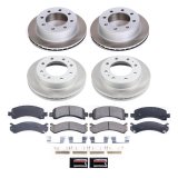 Power Stop 03-16 Chevrolet Express 3500 Front and Rear Semi-Coated Rotor Kit (1x psbSC2043, 1x psbSC2071) thumbnail 5