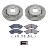 Power Stop 06-07 Buick Rainier Front and Rear Semi-Coated Rotor Kit (1x psbSC2050, 1x psbSC2084) thumbnail 2