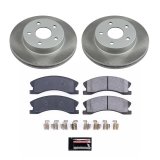Power Stop 99-04 Jeep Grand Cherokee Front and Rear Semi-Coated Rotor Kit (1x psbSC2149, 1x psbSC2151) thumbnail 6
