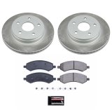 Power Stop 07-09 Chrysler Aspen Front and Rear Semi-Coated Rotor Kit (1x psbSC2163, 1x psbSC2172) thumbnail 7