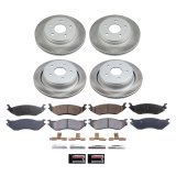 Power Stop 04-06 Dodge Durango Front and Rear Semi-Coated Rotor Kit (1x psbSC2165, 1x psbSC2172) thumbnail 5