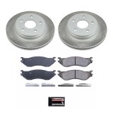 Power Stop 04-06 Dodge Durango Front and Rear Semi-Coated Rotor Kit (1x psbSC2165, 1x psbSC2172) thumbnail 7