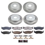 Power Stop 03-05 Dodge Ram 1500 Front and Rear Semi-Coated Rotor Kit (1x psbSC2167, 1x psbSC2172) thumbnail 5