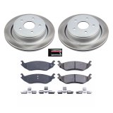 Power Stop 03-05 Dodge Ram 1500 Front and Rear Semi-Coated Rotor Kit (1x psbSC2167, 1x psbSC2172) thumbnail 6
