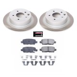 Power Stop 02-06 Nissan Altima Front and Rear Semi-Coated Rotor Kit (1x psbSC098, 1x psbSC2282) thumbnail 3