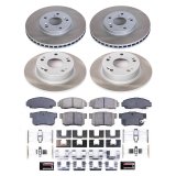 Power Stop 04-08 Acura TSX Front and Rear Semi-Coated Rotor Kit (1x psbSC2292, 1x psbSC2391) thumbnail 5