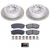 Power Stop 01-07 Toyota Sequoia Front and Rear Semi-Coated Rotor Kit (1x psbSC2324, 1x psbSC2405) thumbnail 5