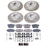 Power Stop 06-11 Honda Civic Front and Rear Semi-Coated Rotor Kit (1x psbSC1243, 1x psbSC2384) thumbnail 6