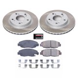 Power Stop 06-11 Honda Civic Front and Rear Semi-Coated Rotor Kit (1x psbSC1243, 1x psbSC2384) thumbnail 7