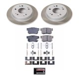 Power Stop 06-11 Honda Civic Front and Rear Semi-Coated Rotor Kit (1x psbSC1243, 1x psbSC2384) thumbnail 8