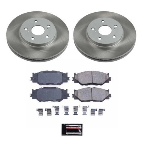 Power Stop 06-13 Lexus IS250 Front and Rear Semi-Coated Rotor Kit (1x psbSC195, 1x psbSC2406) thumbnail 6