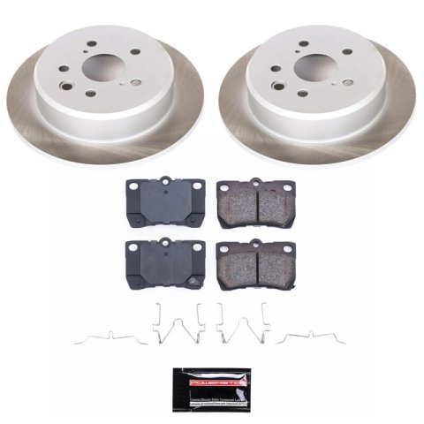 Power Stop 06-13 Lexus IS250 Front and Rear Semi-Coated Rotor Kit (1x psbSC195, 1x psbSC2406) thumbnail 7