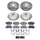 Power Stop 02-04 Toyota Camry Front and Rear Semi-Coated Rotor Kit (1x psbSC2414, 1x psbSC2417) thumbnail 5