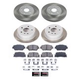 Power Stop 02-04 Toyota Camry Front and Rear Semi-Coated Rotor Kit (1x psbSC2414, 1x psbSC2418) thumbnail 5