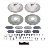 Power Stop 10-13 Nissan Altima Front and Rear Semi-Coated Rotor Kit (1x psbSC098, 1x psbSC241) thumbnail 5