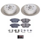 Power Stop 06-11 Honda Ridgeline Front and Rear Semi-Coated Rotor Kit (1x psbSC2429, 1x psbSC2431) thumbnail 6