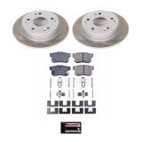 Power Stop 02-06 Acura RSX Front and Rear Semi-Coated Rotor Kit (1x psbSC2270, 1x psbSC2439) thumbnail 7
