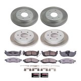Power Stop 04-05 Infiniti QX56 Front and Rear Semi-Coated Rotor Kit (1x psbSC2442, 1x psbSC2445) thumbnail 5