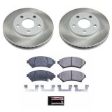 Power Stop 04-05 Buick Century Front and Rear Semi-Coated Rotor Kit (1x psbSC1558, 1x psbSC2553) thumbnail 3