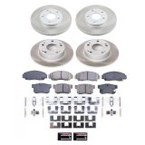 Power Stop 03-07 Honda Accord Front and Rear Semi-Coated Rotor Kit (1x psbSC2391, 1x psbSC2558) thumbnail 5