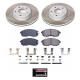 Power Stop 03-05 Infiniti G35 Front and Rear Semi-Coated Rotor Kit (1x psbSC103, 1x psbSC3140) thumbnail 6