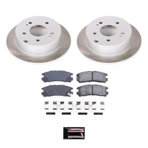 Power Stop 06-12 Mitsubishi Eclipse Front and Rear Semi-Coated Rotor Kit (1x psbSC094, 1x psbSC155) thumbnail 7