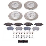 Power Stop 2007 Chevrolet Cobalt Front and Rear Semi-Coated Rotor Kit (1x psbSC1614, 1x psbSC1616) thumbnail 5