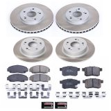 Power Stop 09-10 Acura TSX Front and Rear Semi-Coated Rotor Kit (1x psbSC2292, 1x psbSC3127) thumbnail 5