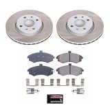 Power Stop 02-05 Hyundai Elantra Front and Rear Semi-Coated Rotor Kit (1x psbSC1093, 1x psbSC3106) thumbnail 6