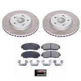 Power Stop 07-12 Acura RDX Front and Rear Semi-Coated Rotor Kit (1x psbSC228, 1x psbSC3098) thumbnail 2