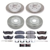 Power Stop 08-10 Infiniti QX56 Front and Rear Semi-Coated Rotor Kit (1x psbSC2445, 1x psbSC2961) thumbnail 5