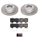 Power Stop 16-21 Lexus LX570 Front and Rear Semi-Coated Rotor Kit (1x psbSC2952, 1x psbSC3073) thumbnail 7