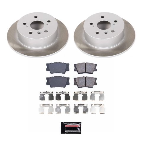 Power Stop 07-12 Lexus ES350 Front and Rear Semi-Coated Rotor Kit (1x psbSC3053, 1x psbSC3068) thumbnail 8