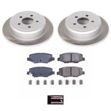 PowerStop Z17 Evolution Plus Semi-Coated Rotor Brake Kits for 2008-2012 LIBERTY, 2007-2011 NITRO - SC2832 and Pad Combo, Semi-Coated, Front and Rear, Solid Surface Rotors, Ceramic Pads, Dodge, Jeep, Kit thumbnail 6