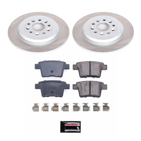 Power Stop 05-07 Ford Five Hundred Front and Rear Semi-Coated Rotor Kit (1x psbSC4599, 1x psbSC4600) thumbnail 7