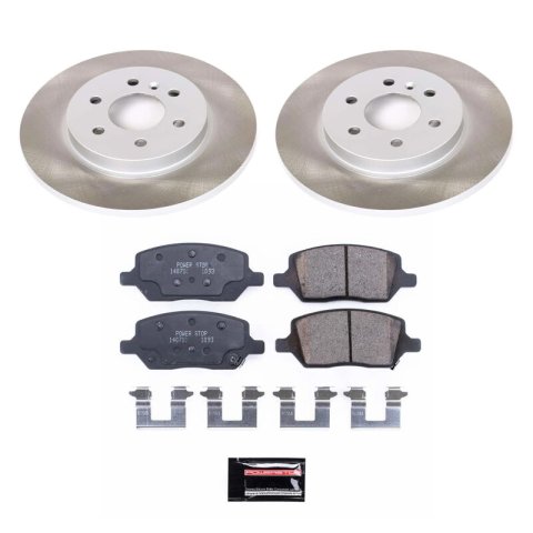 Power Stop 06-07 Buick Terraza Front and Rear Semi-Coated Rotor Kit (1x psbSC4602, 1x psbSC4609) thumbnail 7
