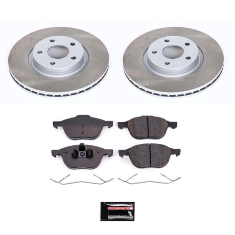 Power Stop 08-13 Volvo C30 Front and Rear Semi-Coated Rotor Kit (1x psbSC4575, 1x psbSC4613) thumbnail 2