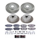 Power Stop 06-09 Subaru Legacy Front and Rear Semi-Coated Rotor Kit (1x psbSC3038, 1x psbSC4632) thumbnail 5