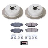 Power Stop 06-09 Subaru Legacy Front and Rear Semi-Coated Rotor Kit (1x psbSC3038, 1x psbSC4632) thumbnail 7