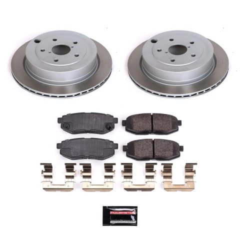 Power Stop 06-07 Subaru B9 Tribeca Front and Rear Semi-Coated Rotor Kit (1x psbSC4603, 1x psbSC4645) thumbnail 6