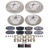 Power Stop 10-12 Lexus HS250h Front and Rear Semi-Coated Rotor Kit (1x psbSC258, 1x psbSC4671) thumbnail 5