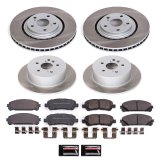 Power Stop 08-13 Toyota Highlander Front and Rear Semi-Coated Rotor Kit (1x psbSC4713, 1x psbSC4714) thumbnail 5